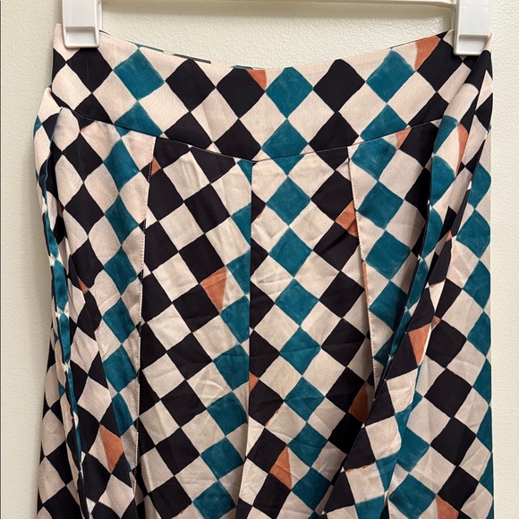 PatBO Geometric Wide Leg Pants Size 6 Flowy Feminine Quality - Picture 8 of 12